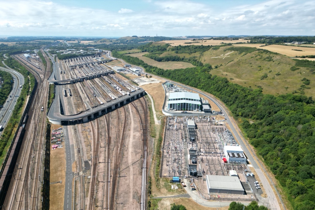 Through the Eurotunnel to England